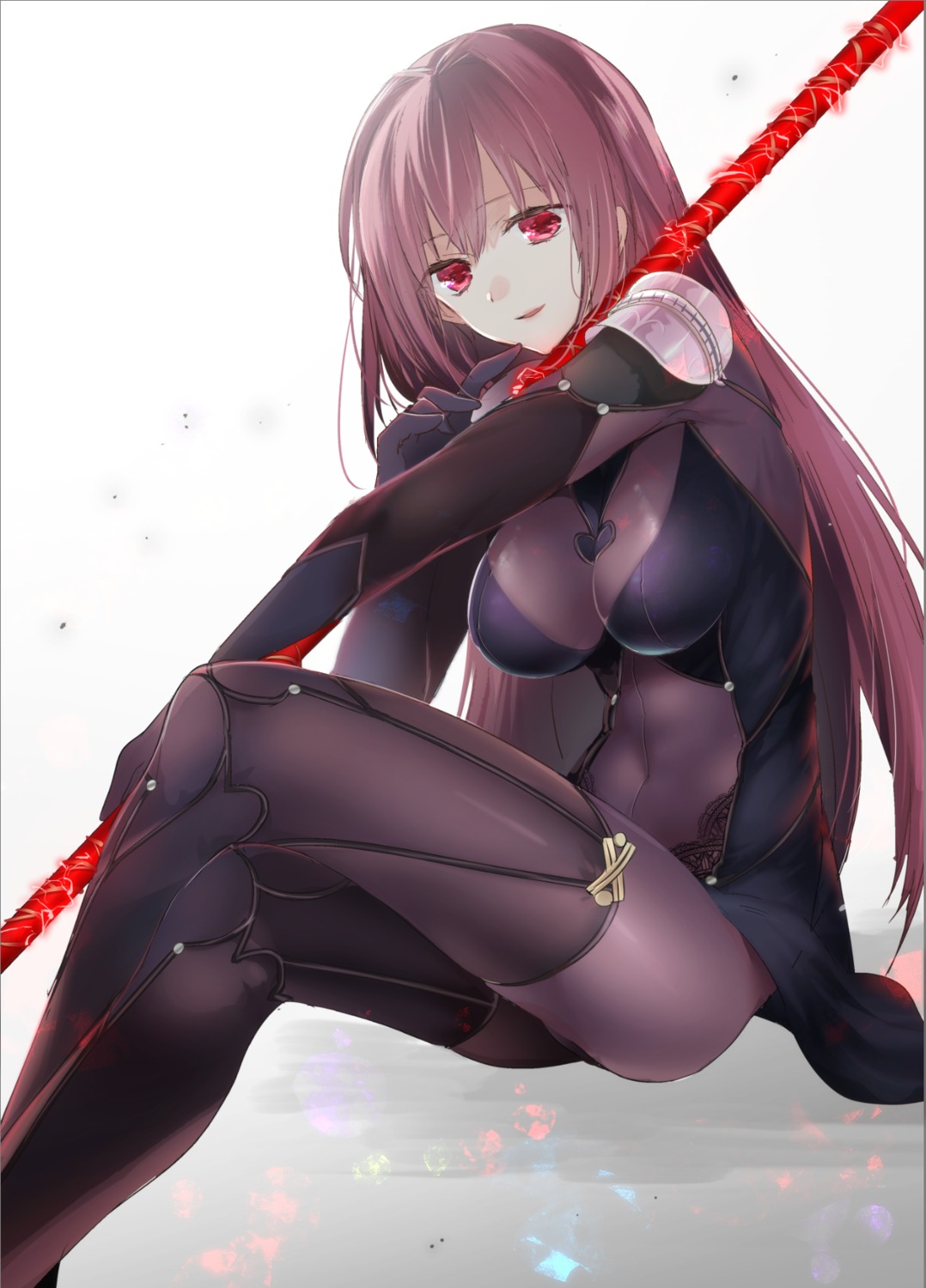 bodysuit fate/grand_order scathach_(fate/grand_order) sino_(sionori) weapon