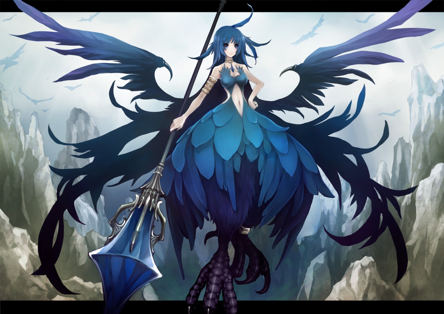 monster_girl sachi wings