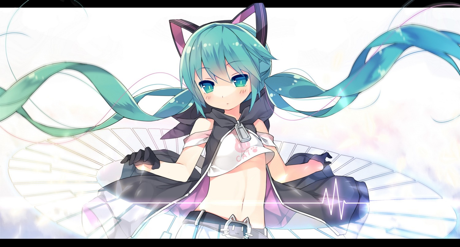 hatsune_miku saru vocaloid