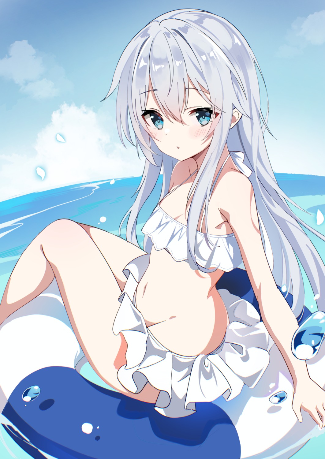 bikini fathom hibiki_(kancolle) kantai_collection loli swimsuits