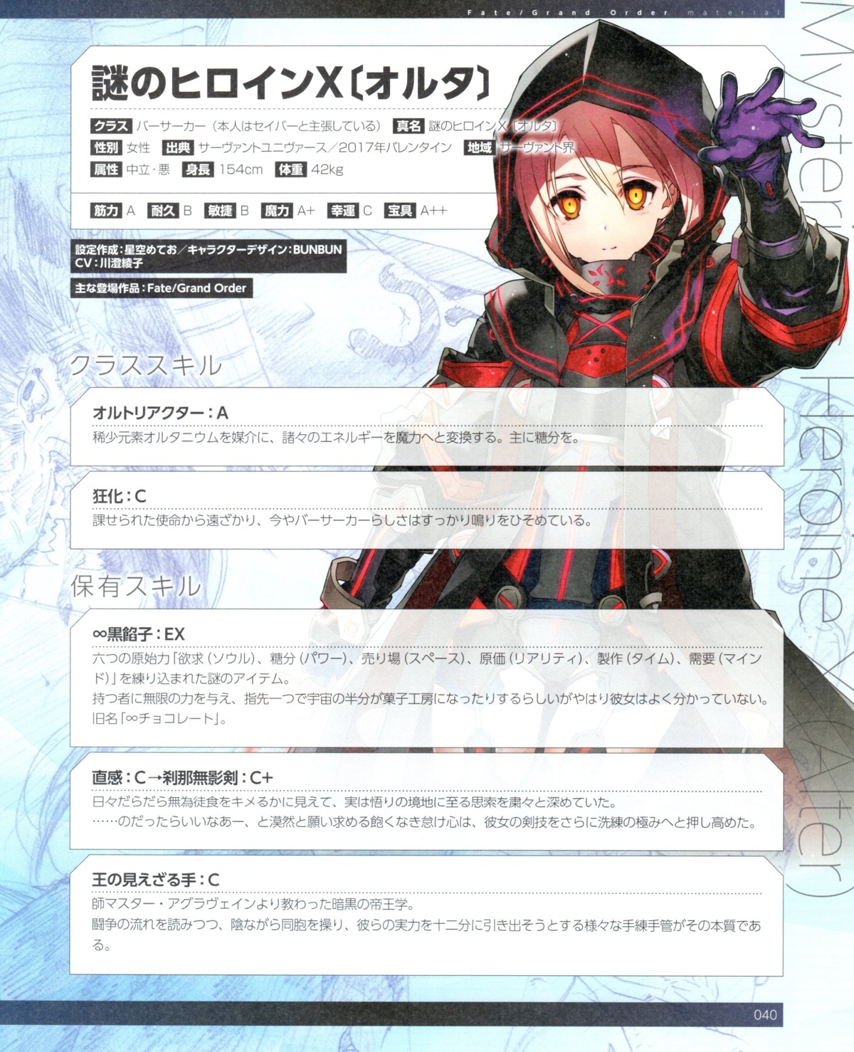 armor bunbun fate/grand_order heroine_x_alter profile_page type-moon
