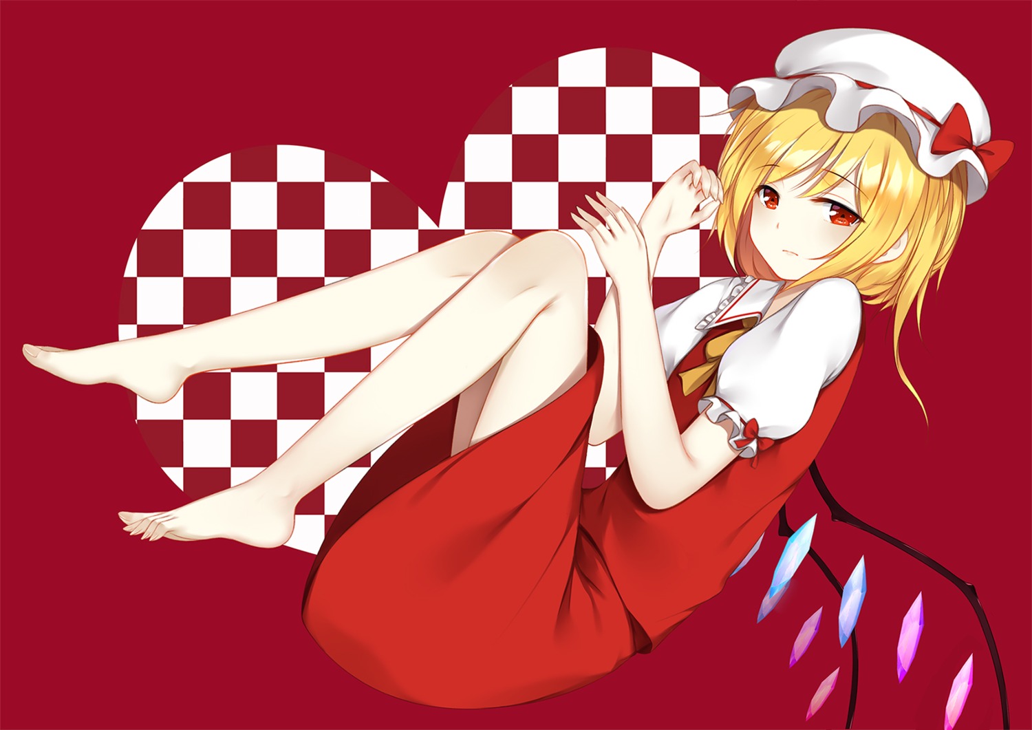 flan_(seeyouflan) flandre_scarlet touhou wings