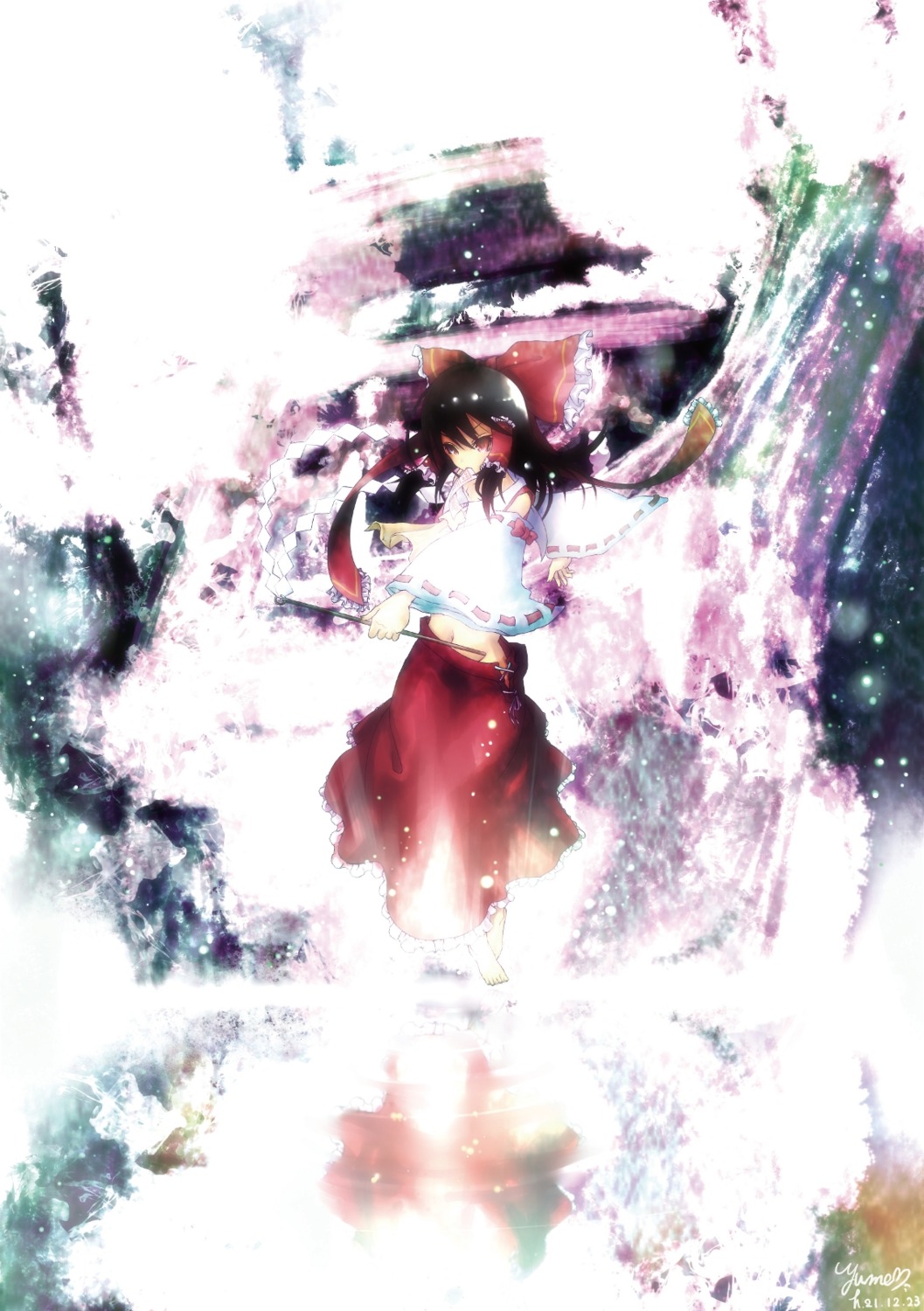 hakurei_reimu miko muso-comet touhou