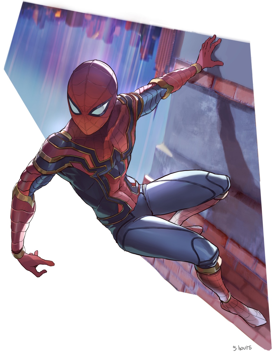 armor marvel moon_(fsp7823) spiderman spiderman_(character)