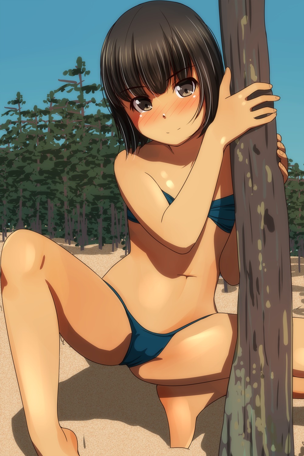 bikini cameltoe feet loli matsunaga_kouyou swimsuits