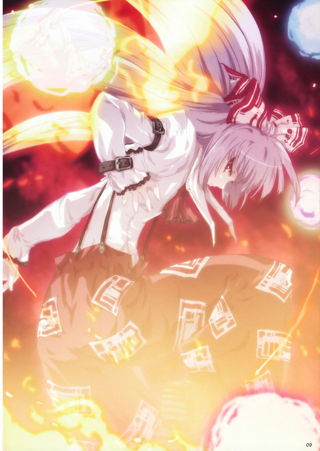 fujiwara_no_mokou tokiame touhou