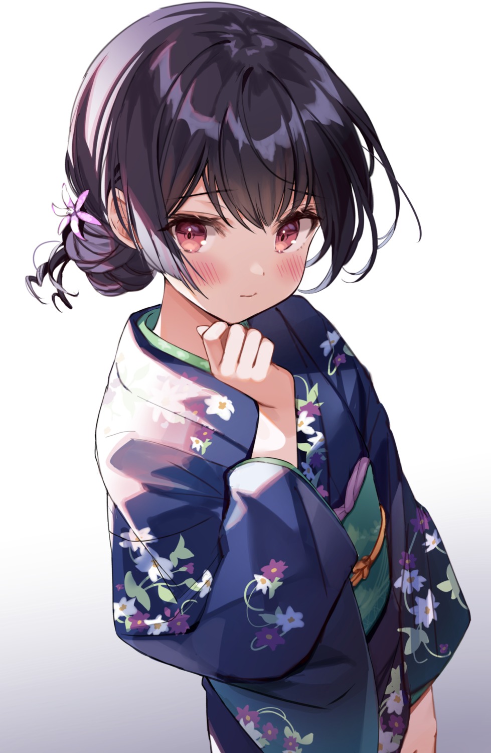 kanda_done kimono morino_rinze the_idolm@ster the_idolm@ster_shiny_colors