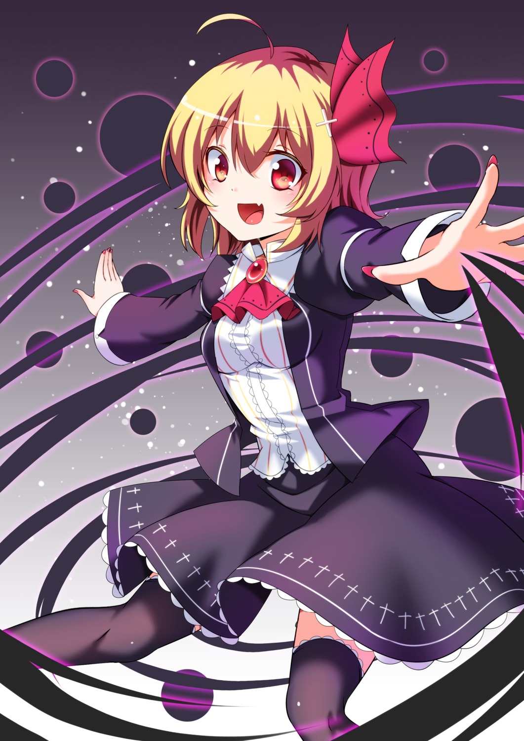 koissa rumia thighhighs touhou