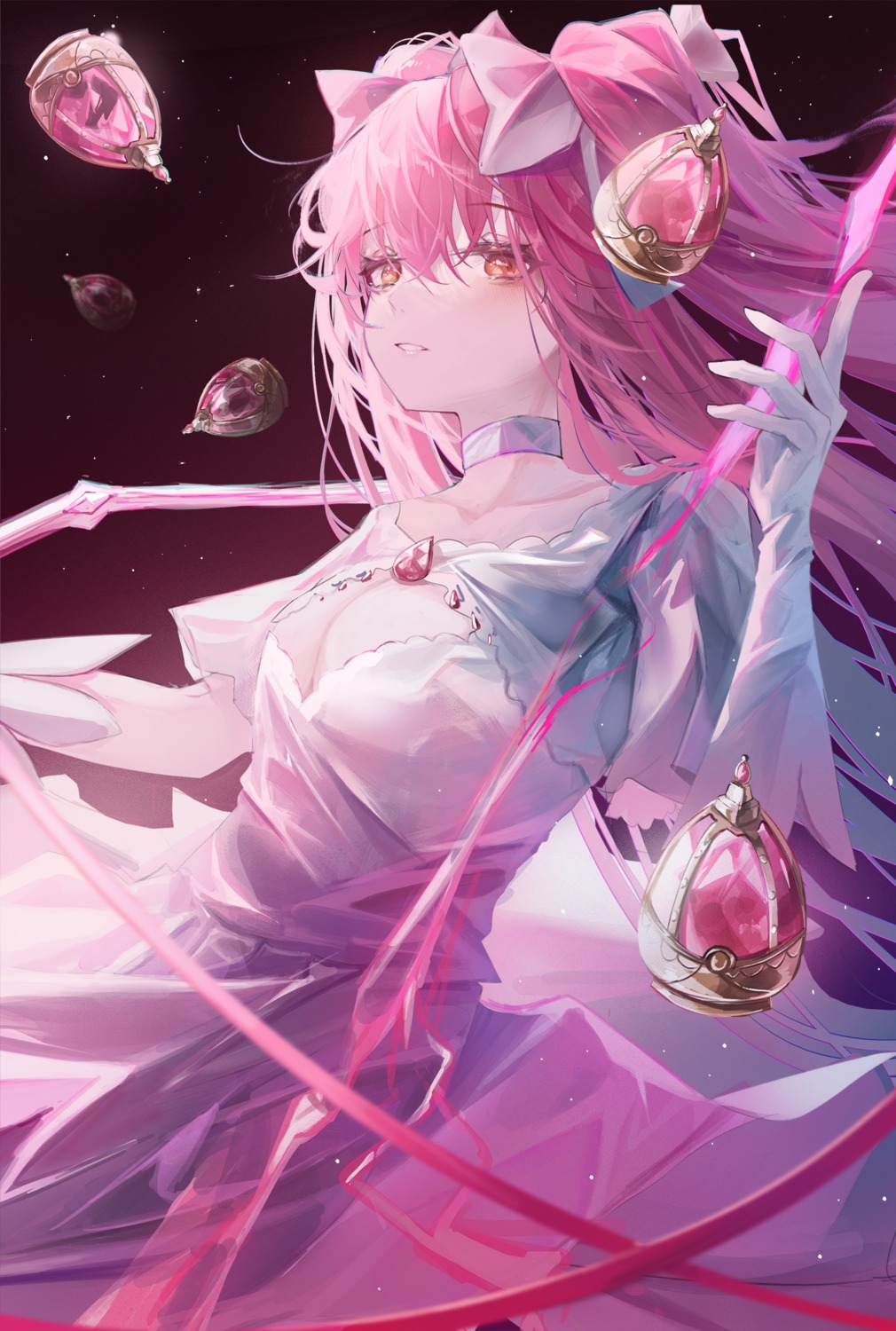 kaname_madoka mahou_shoujo_madoka_magica turbulence ultimate_madoka