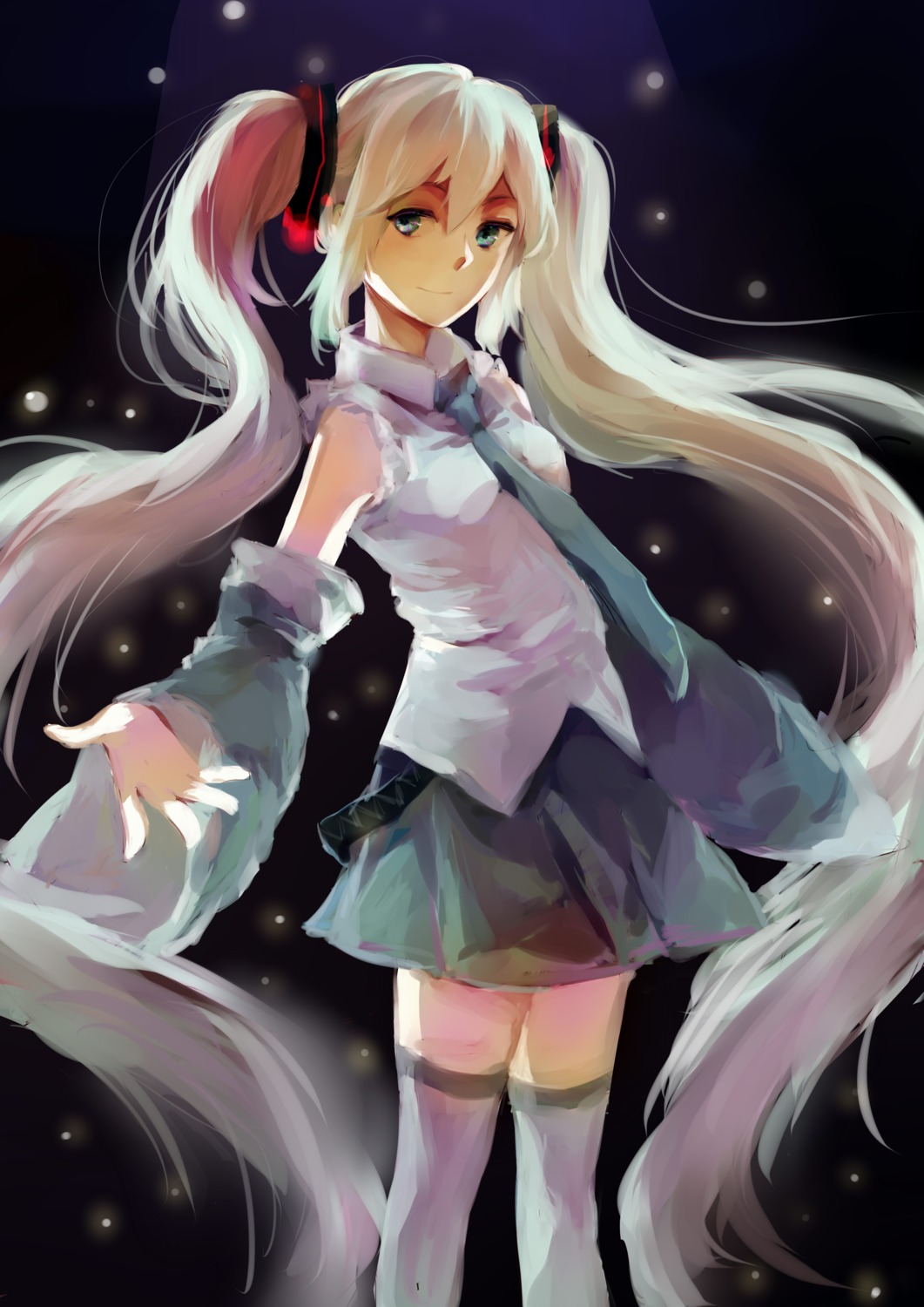 hatsune_miku thighhighs vocaloid