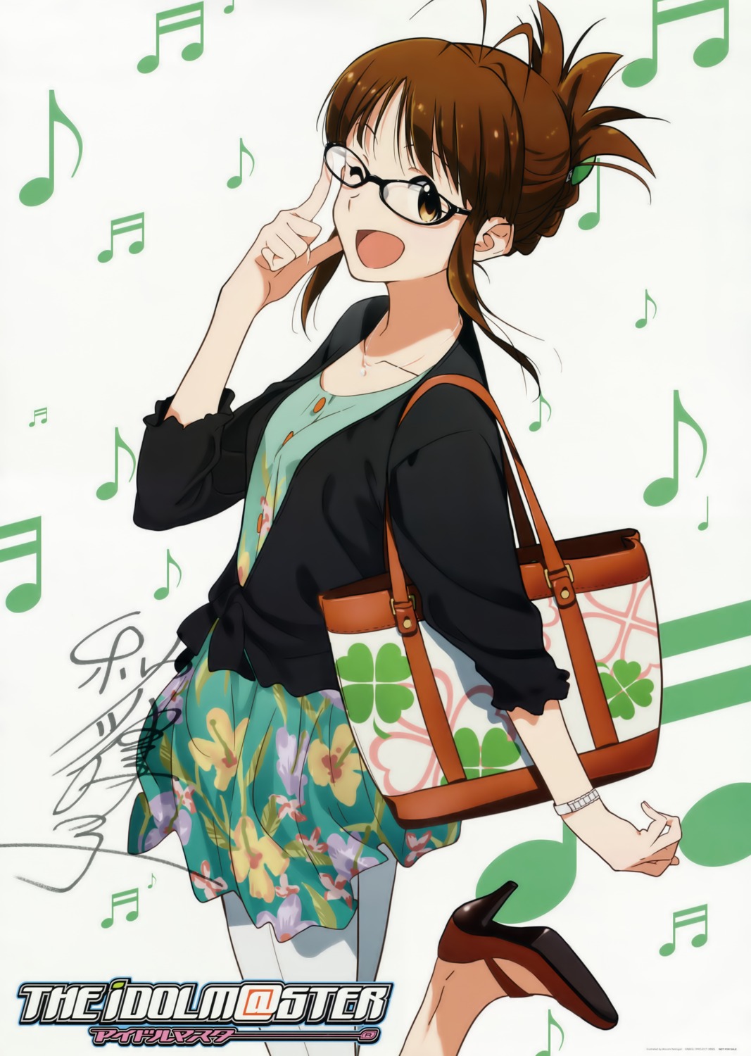 akizuki_ritsuko disc_cover megane nishigori_atsushi the_idolm@ster