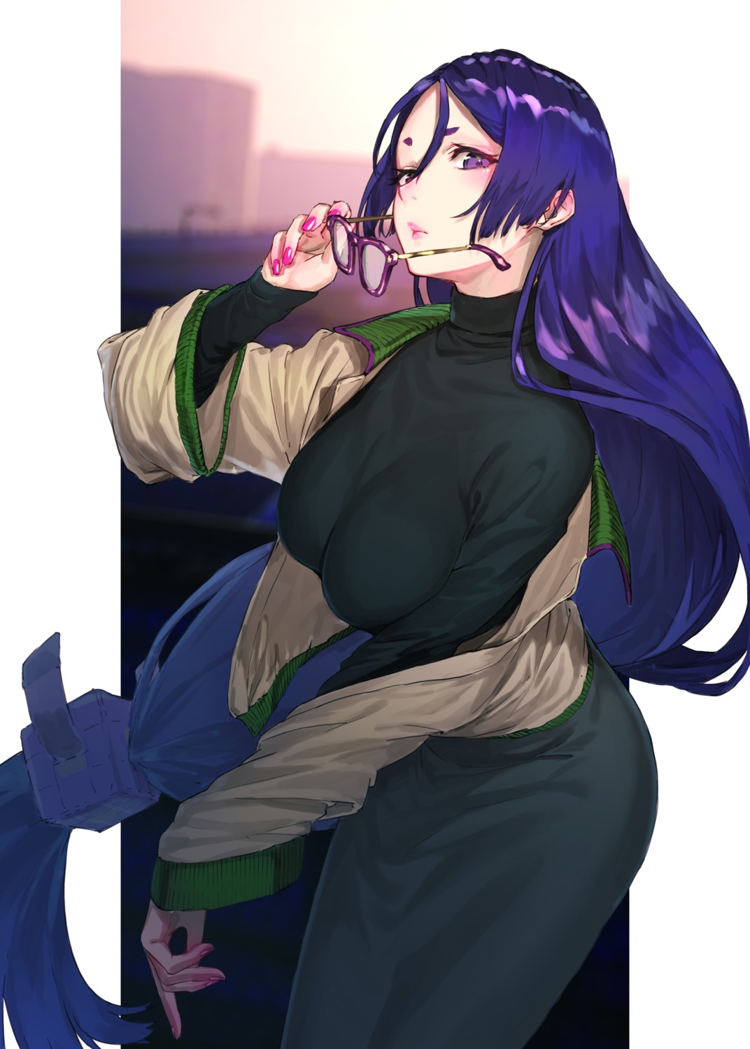 fate/grand_order megane minamoto_no_raikou_(fate/grand_order) rolua sweater