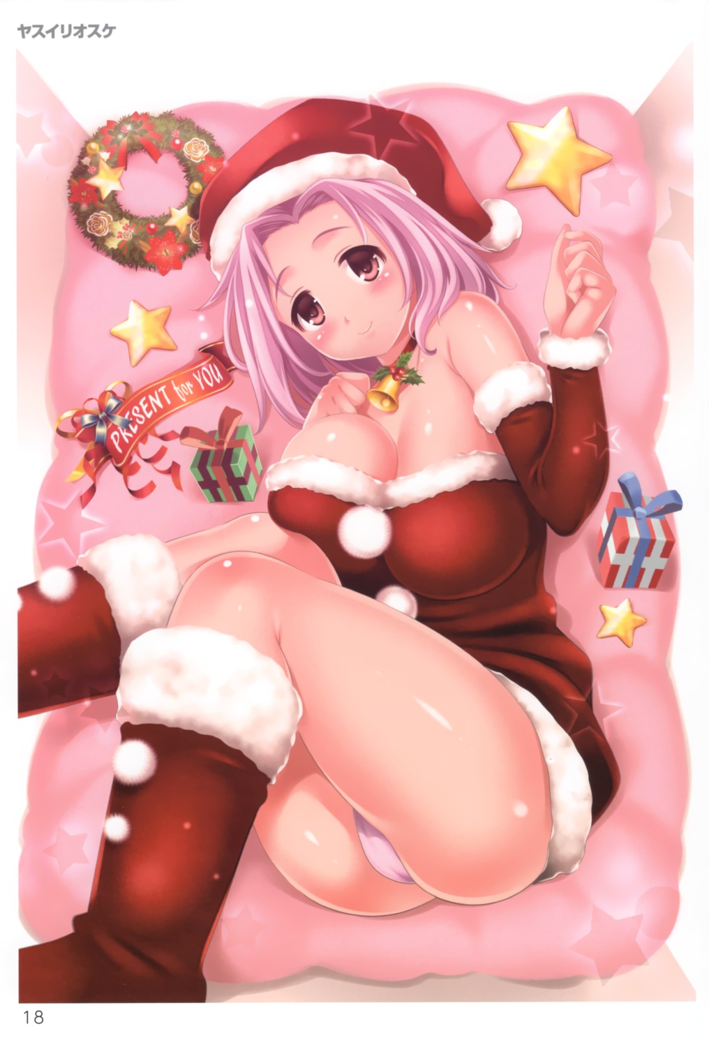 christmas cleavage pantsu toranoana yasui_riosuke