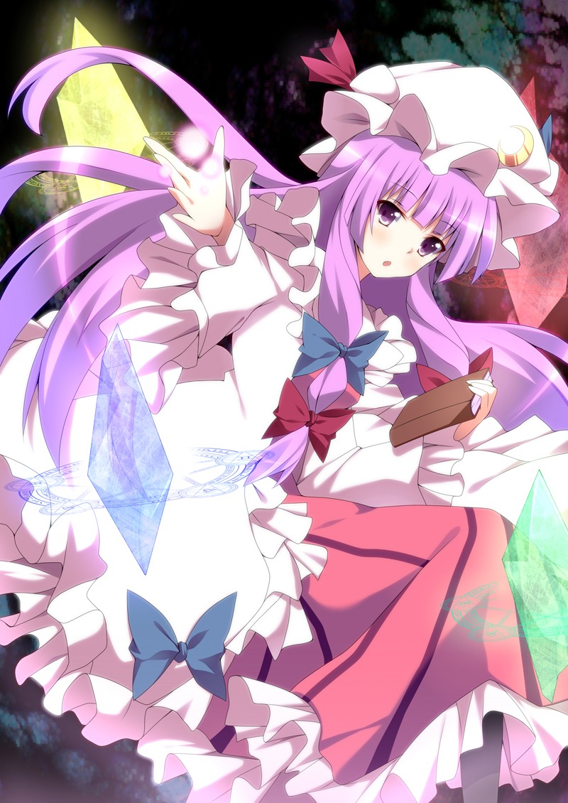 kurono_yuzuko patchouli_knowledge touhou