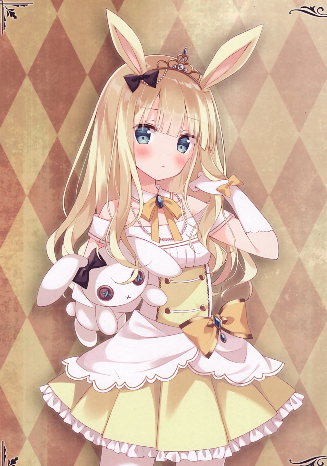 animal_ears bunny_ears dress hoshi