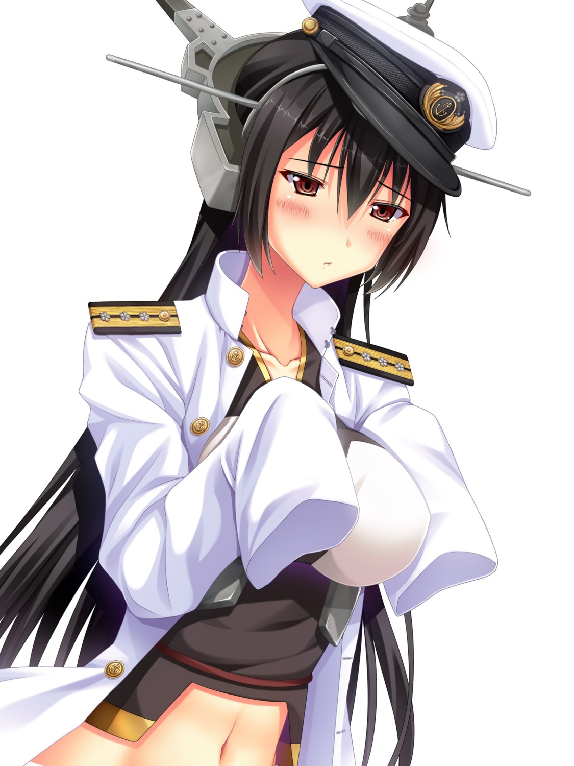 admiral_(kancolle) kantai_collection moeki_yuuta nagato_(kancolle) uniform