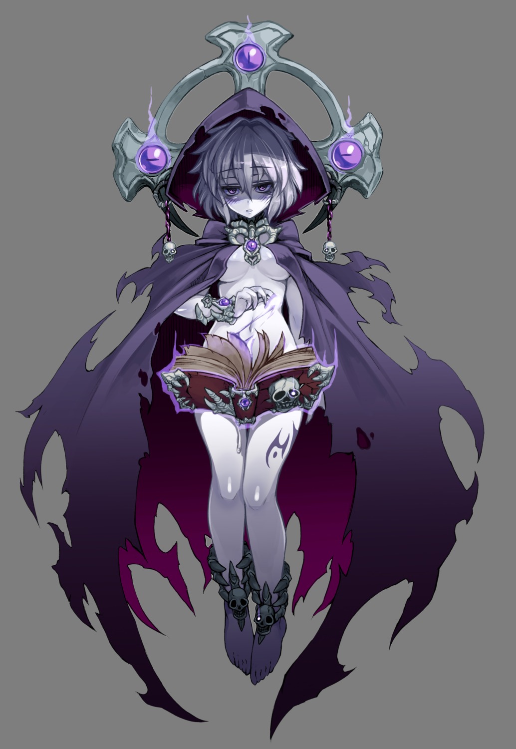 kenkou_cross monster_girl naked_cape