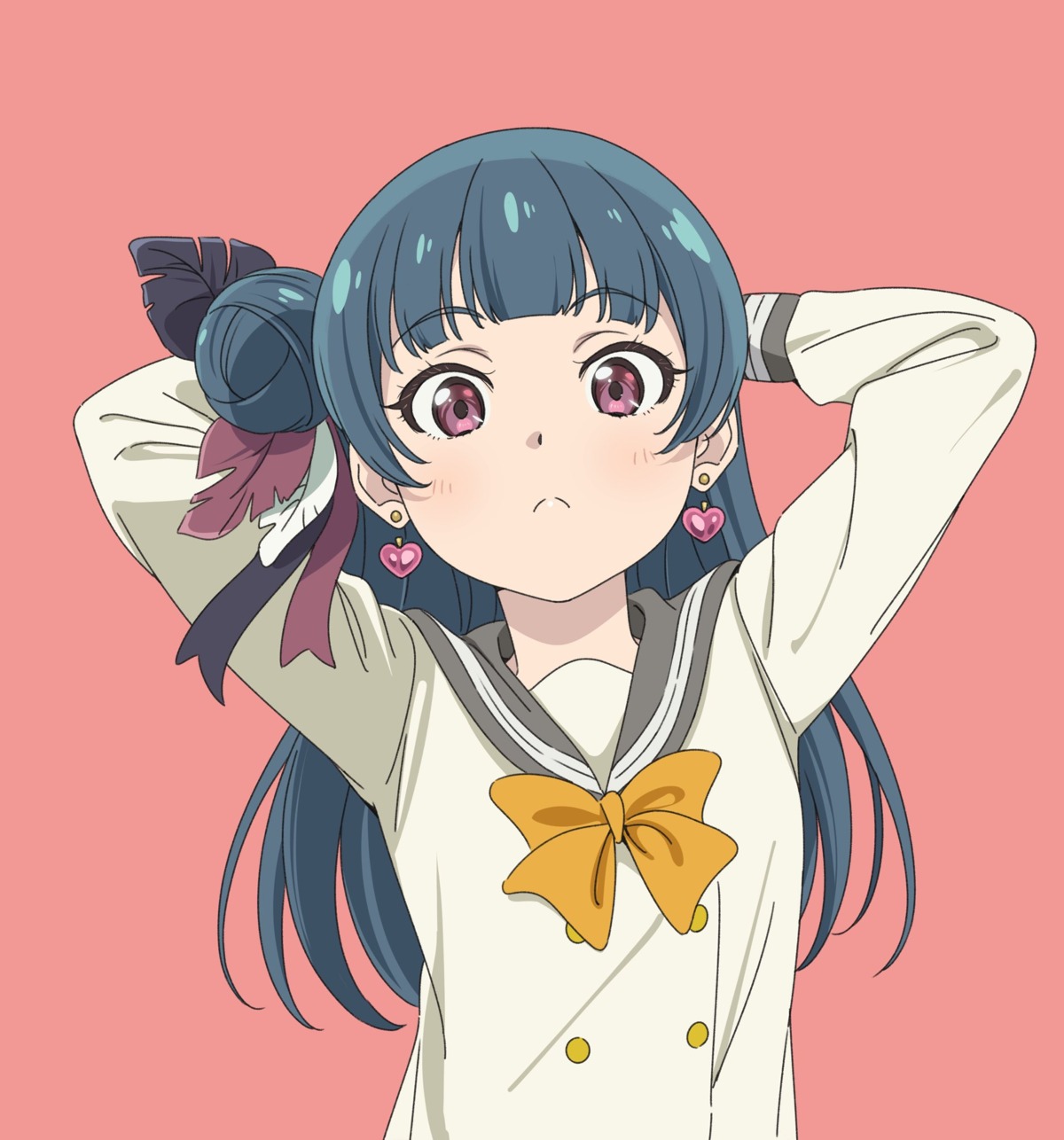 genjitsu_no_yohane_-sunshine_in_the_mirror- love_live!_sunshine!! sano_keiichi seifuku tsushima_yoshiko