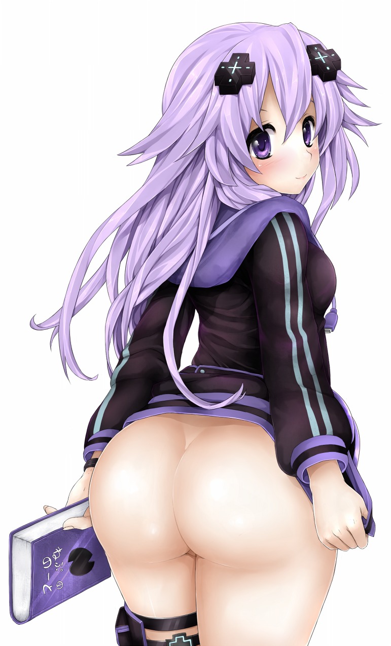 ass bottomless choujigen_game_neptune neptune neptune_(shinjigen_game_neptune_vii) photoshop tilapiacanth