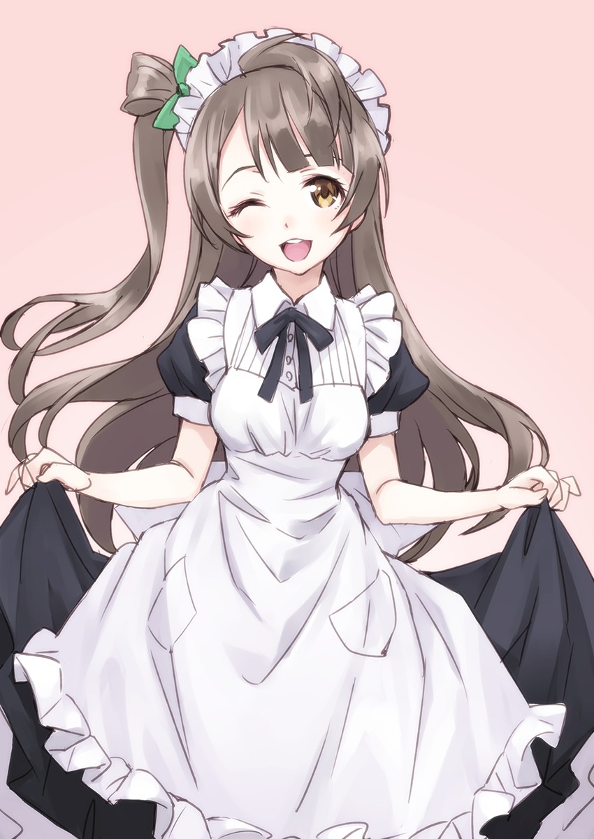 love_live! maid matsuryuu minami_kotori