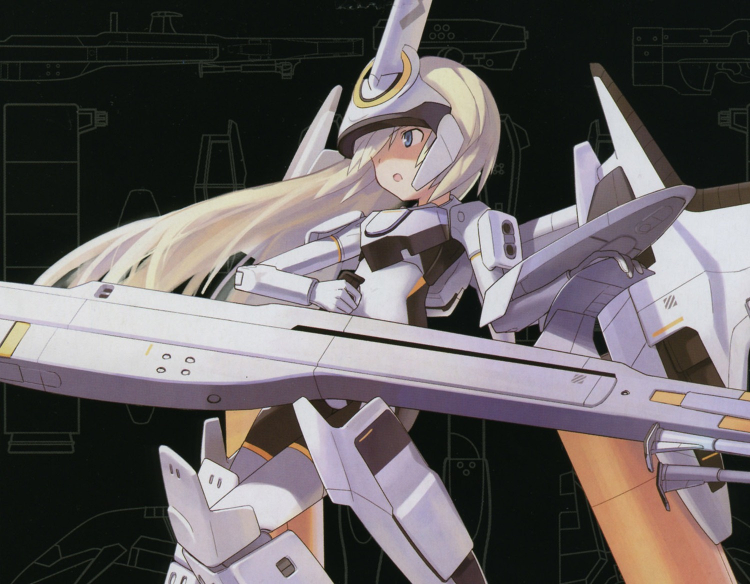 busou_shinki gun mecha_musume tagme