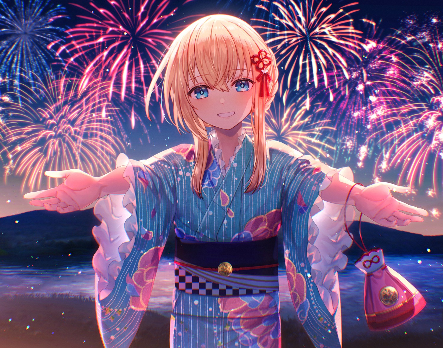 abandon_ranka midare_toushirou touken_ranbu trap yukata