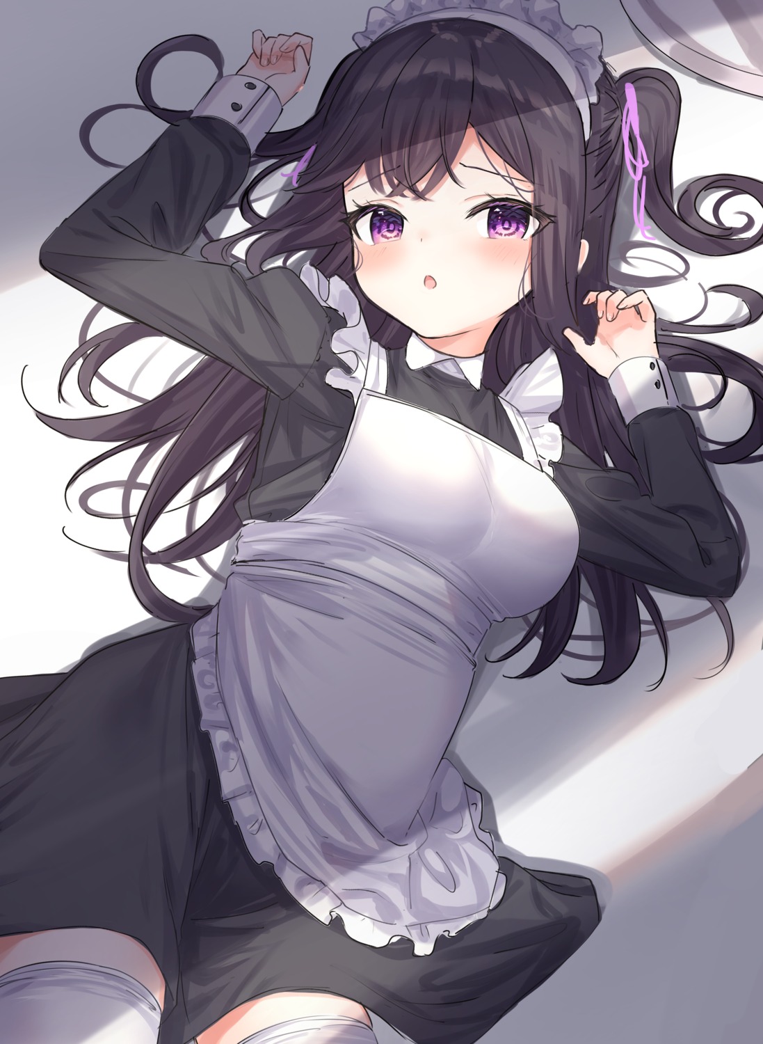 maid thighhighs tsuki_usagi