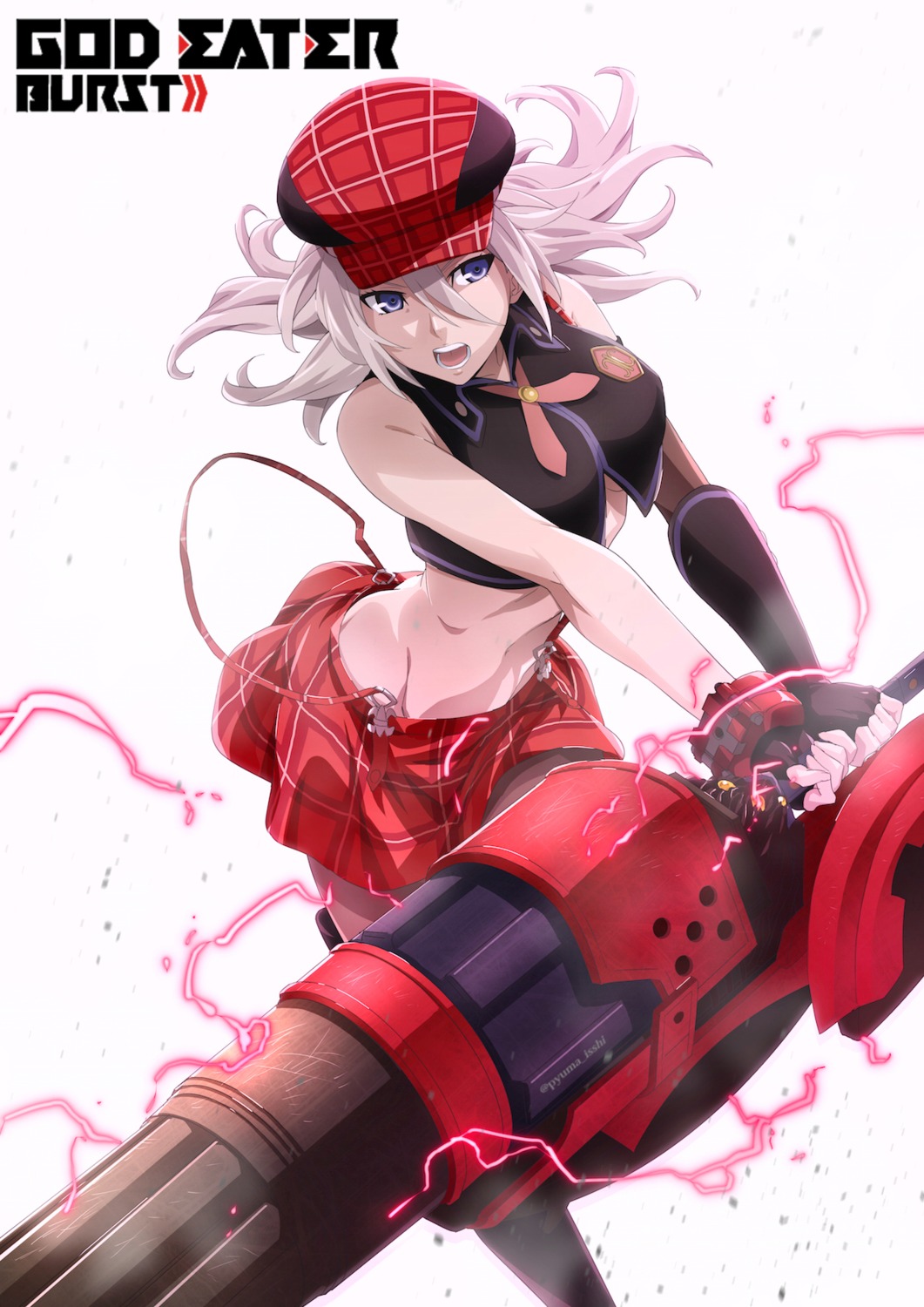 arisa_iriinchina_amieera god_eater god_eater_burst pantyhose weapon