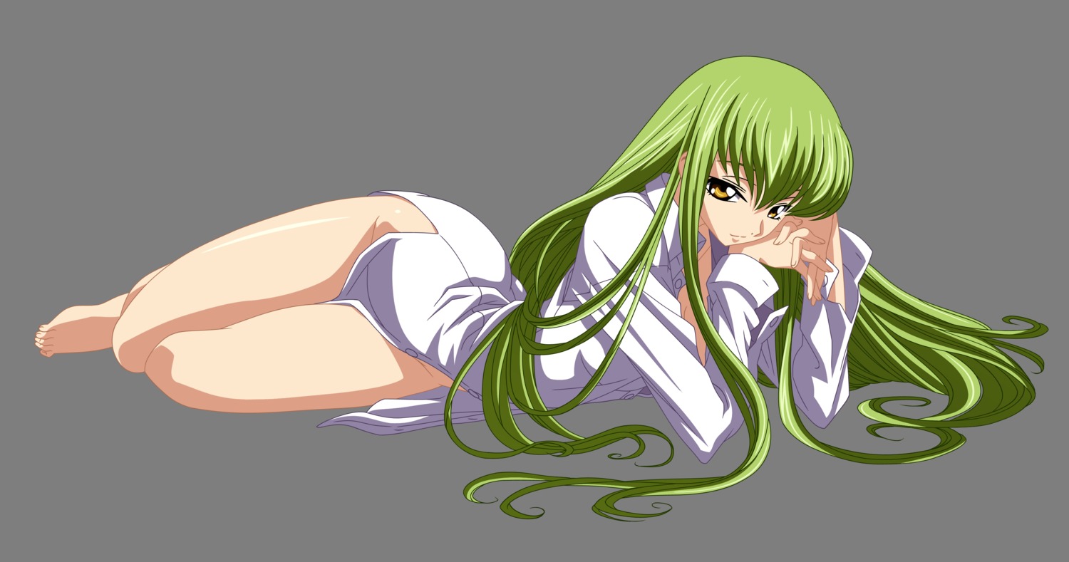 bottomless c.c. code_geass dress_shirt transparent_png vector_trace