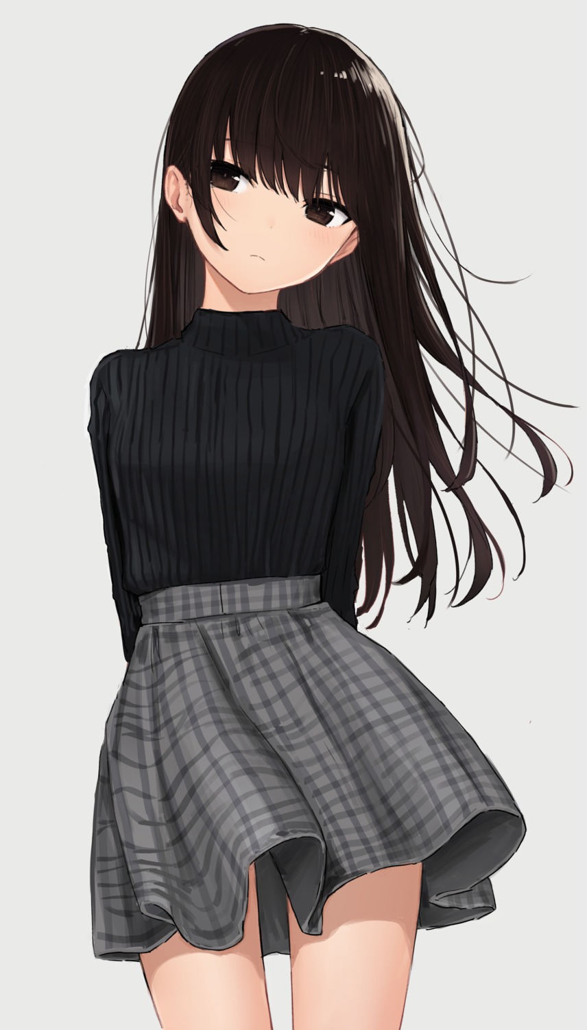 skirt_lift sweater zuima