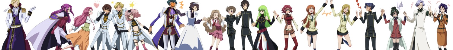 anya_alstreim c.c. cecile_croomy code_geass cornelia_li_britannia euphemia_li_britannia freckle gino_weinberg jeremiah_gottwald kallen_stadtfeld kururugi_suzaku lelouch_lamperouge lloyd_asplund milly_ashford nina_einstein nunnally_lamperouge rivalz_cardemonde rollo_lamperouge schneizel_el_britannia shinozaki_sayoko shirley_fenette