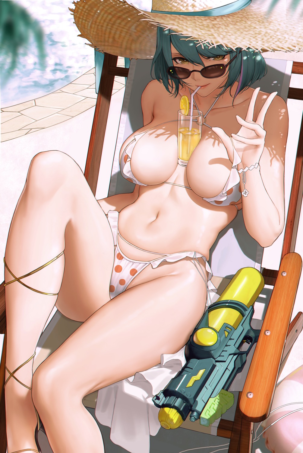 bikini dead_or_alive l_ract swimsuits tamaki_(doa)