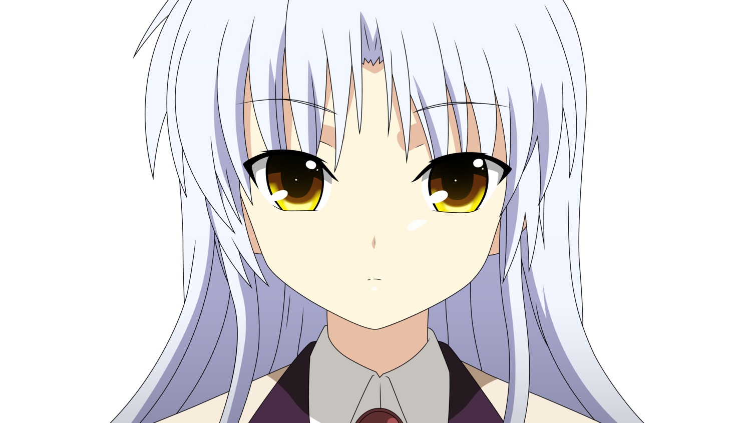 angel_beats! tachibana_kanade vector_trace