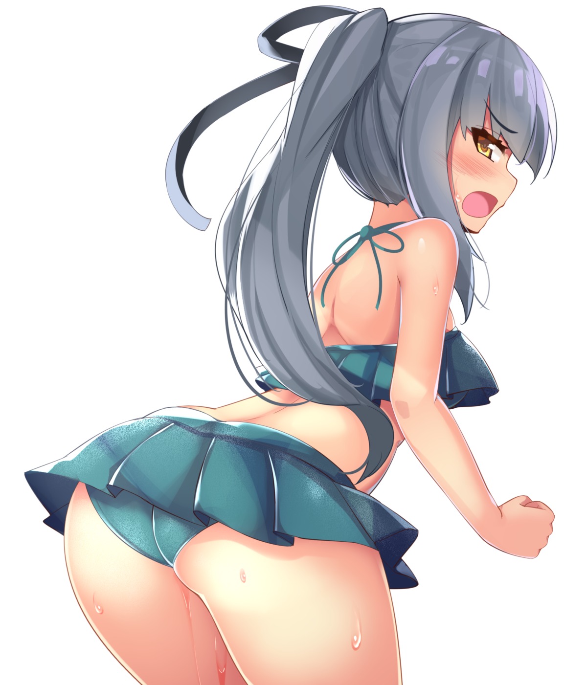 ass bikini black_pepper kantai_collection swimsuits