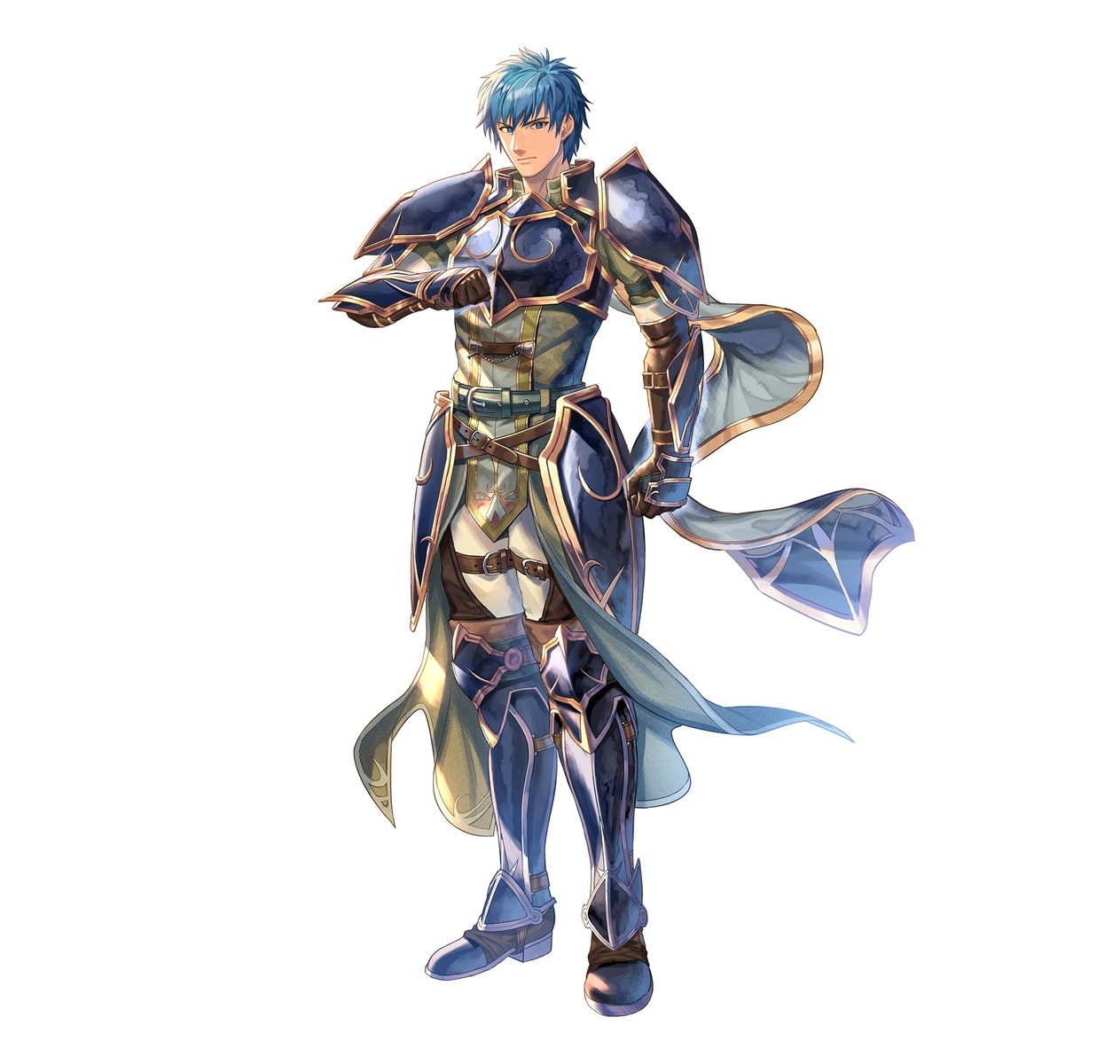 armor fire_emblem fire_emblem:_akatsuki_no_megami geoffrey_(fire_emblem) male nintendo shimomura_watari