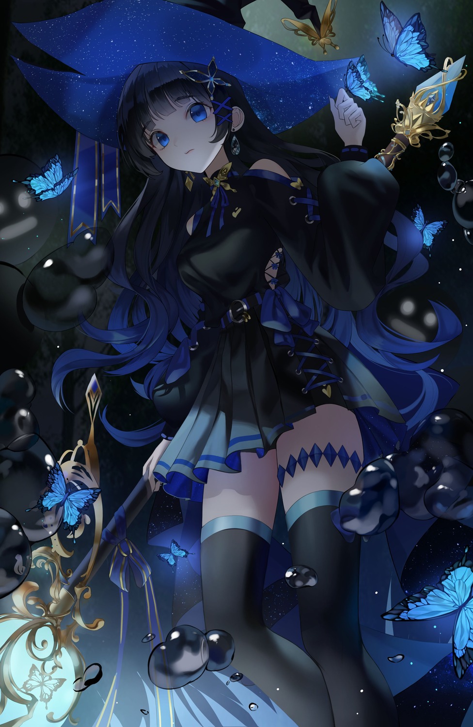 garter man_do thighhighs witch