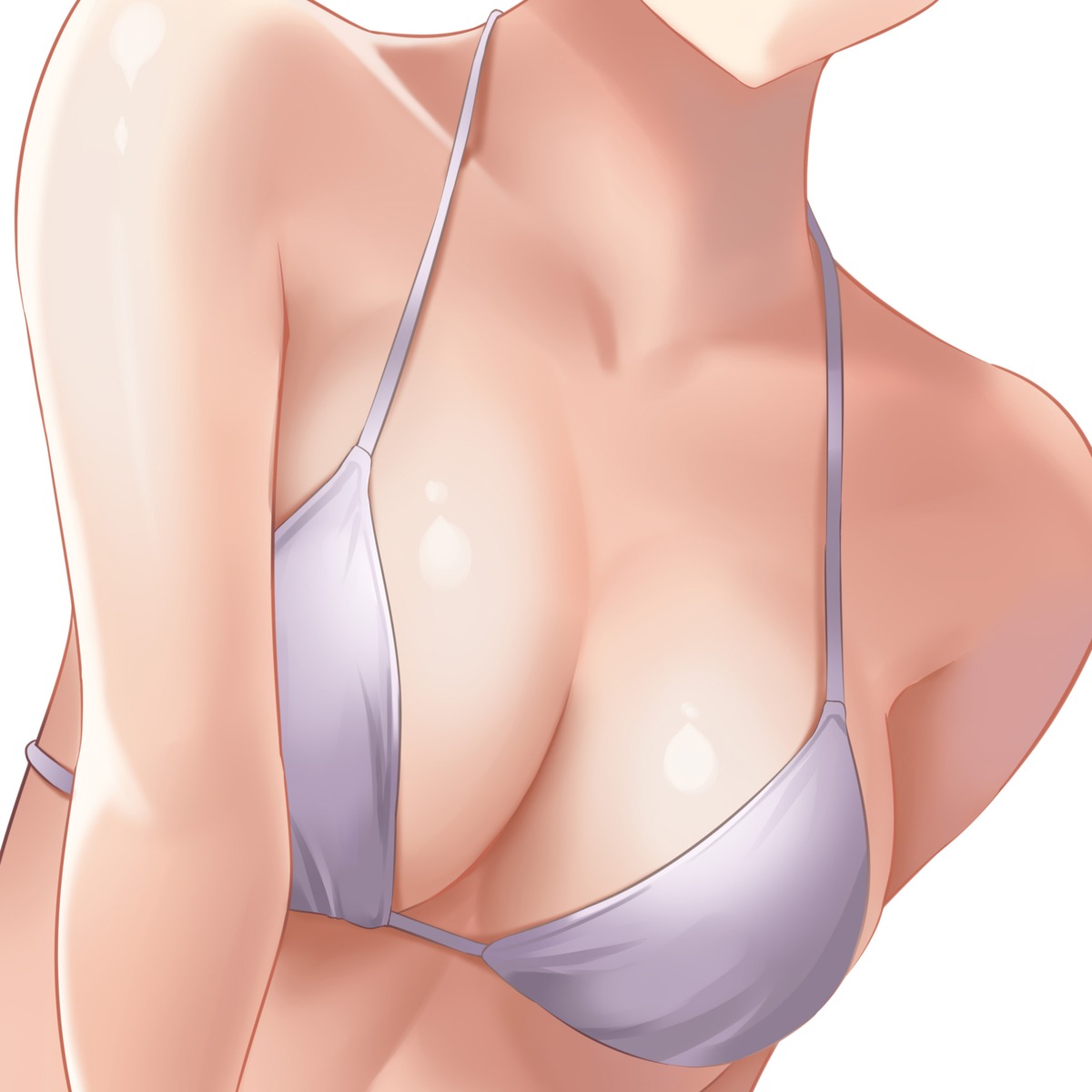 bikini_top cleavage huyumitsu swimsuits