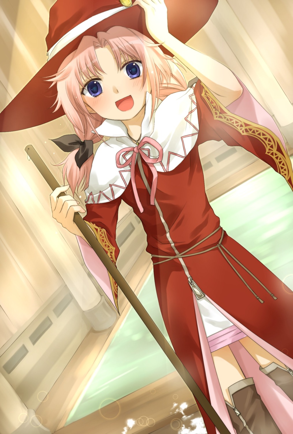harvest_moon melody okitsune rune_factory thighhighs witch