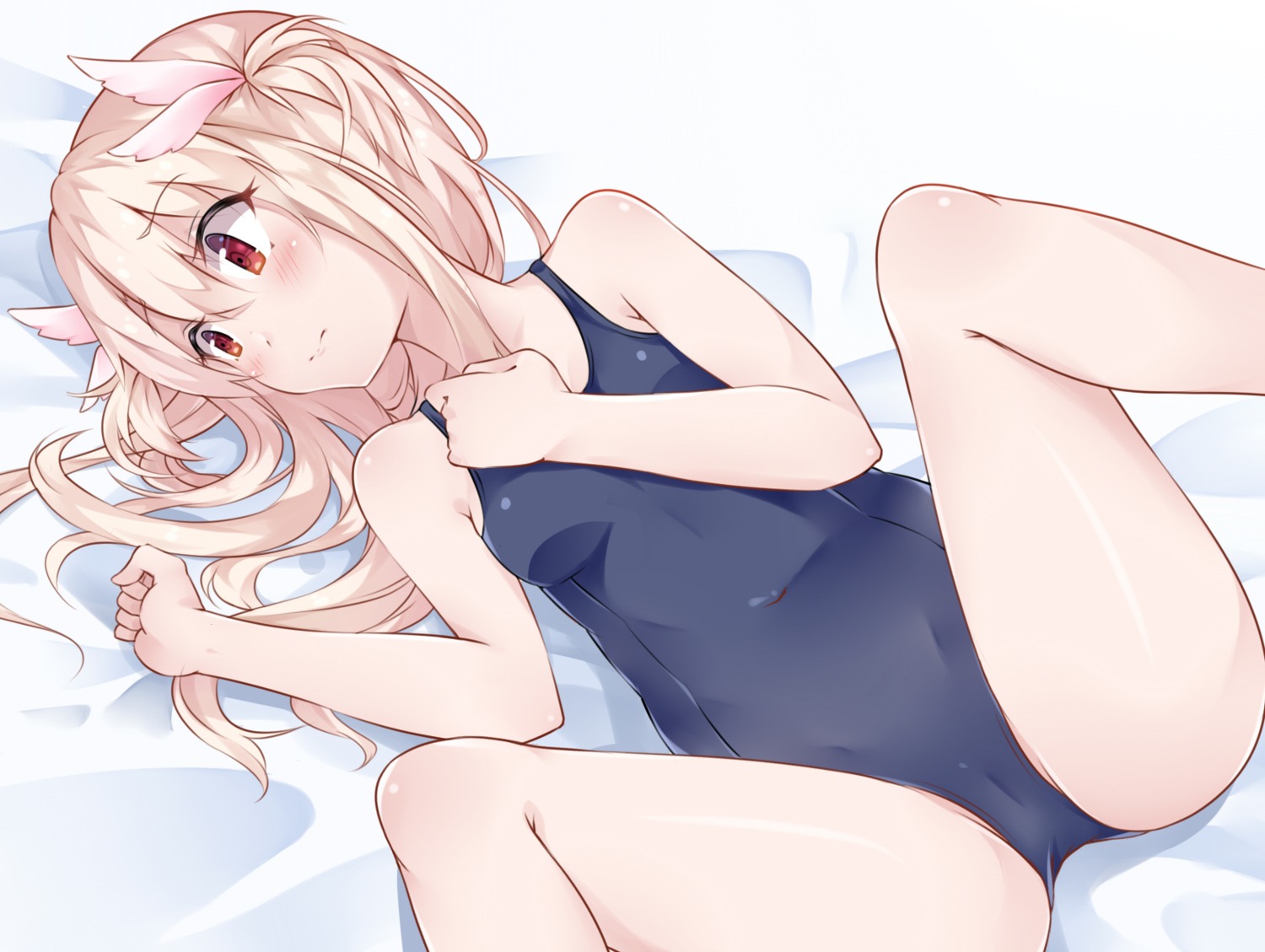 ai_cao fate/kaleid_liner_prisma_illya fate/stay_night illyasviel_von_einzbern loli school_swimsuit swimsuits