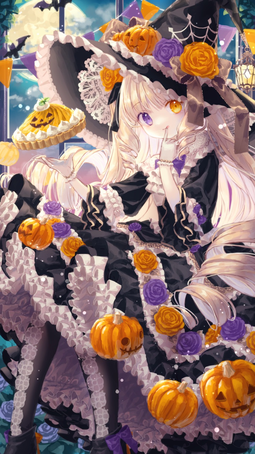 dress halloween heterochromia witch yumeichigo_alice