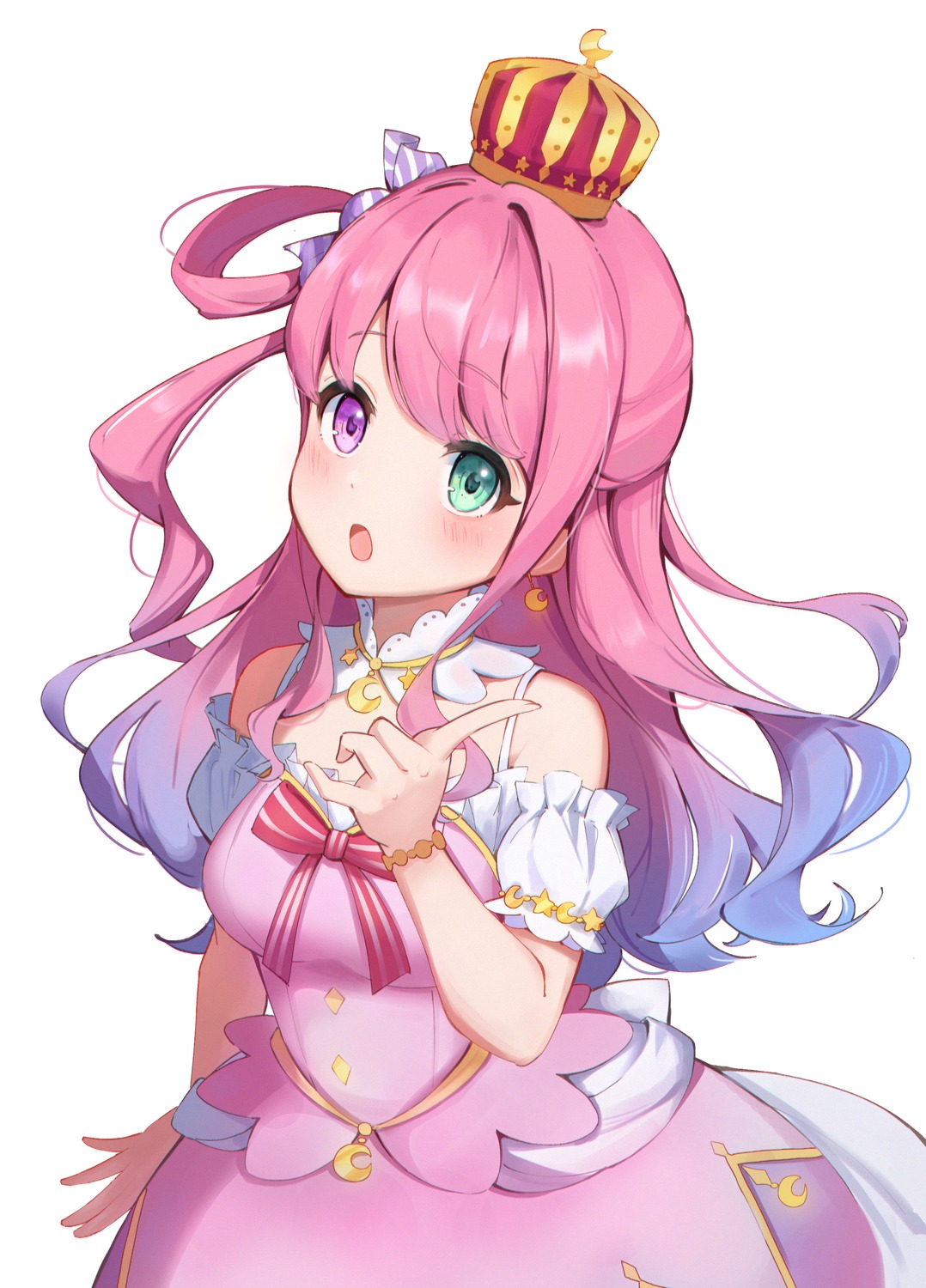 dress heterochromia himemori_luna hololive shyi