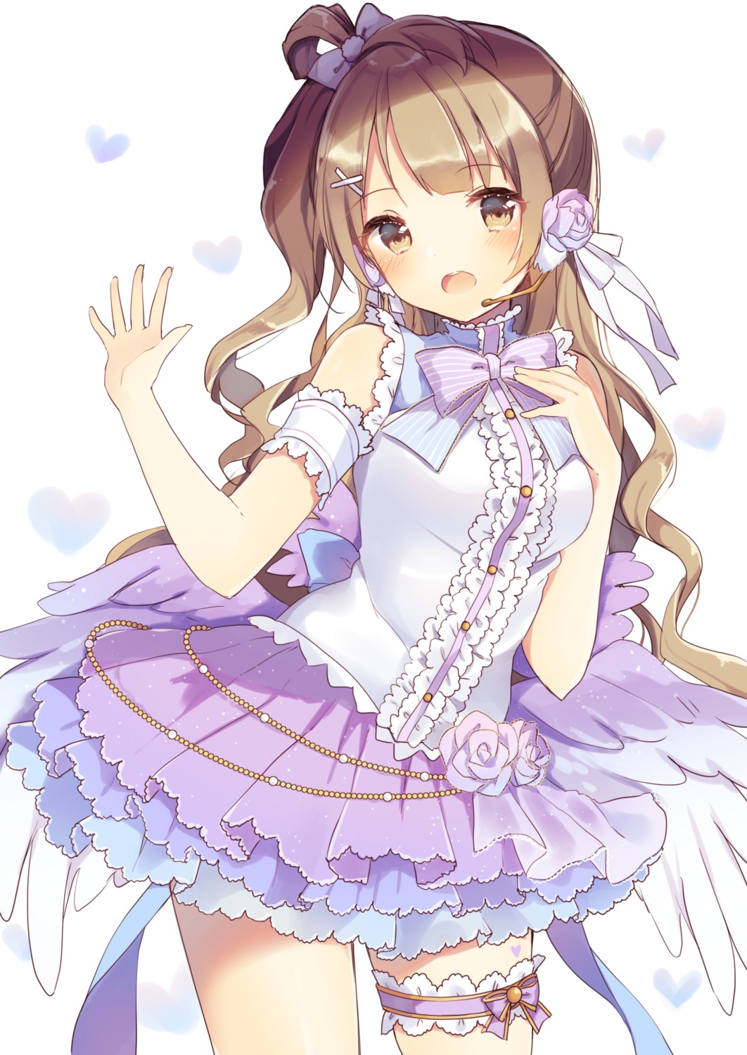 dress garter love_live! minami_kotori shiino_sera