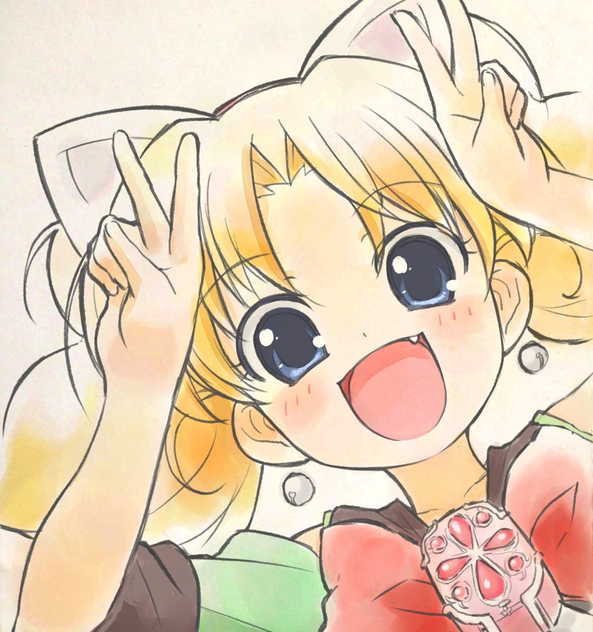 animal_ears jewelpet jewelpet_twinkle miria_marigold_mackenzie nekomimi nyama