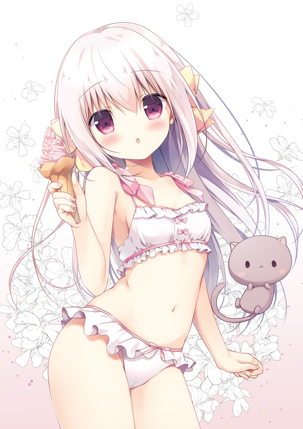 bikini cameltoe canvas+garden inae_koron loli miyasaka_naco neko swimsuits