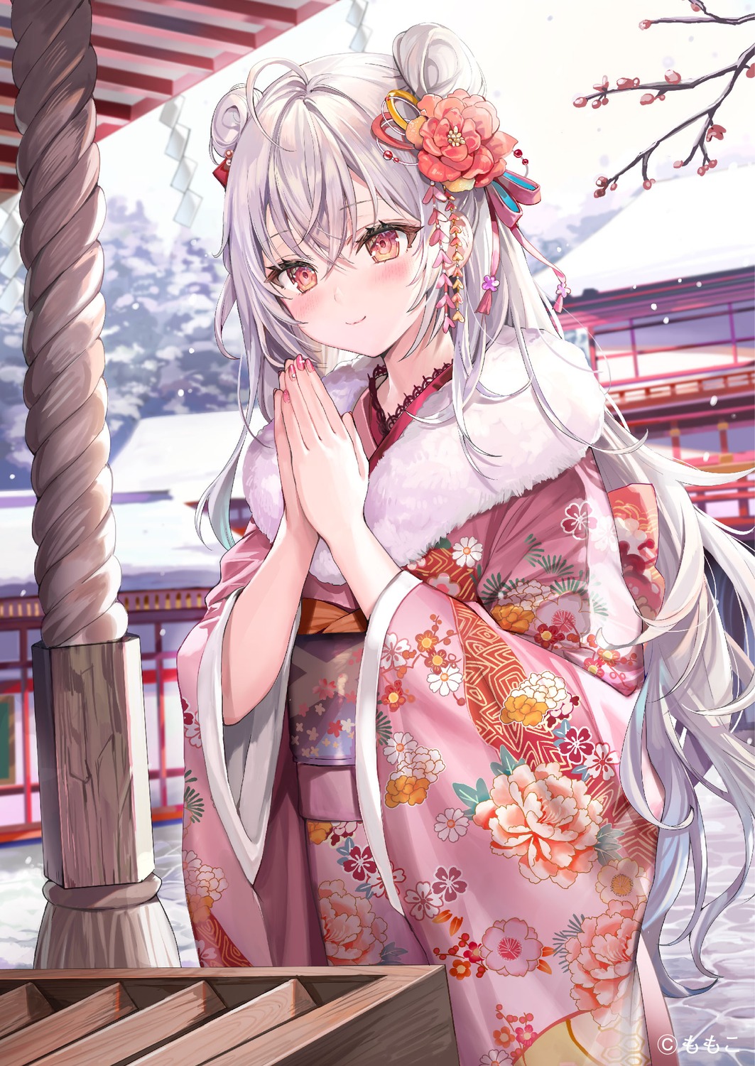 hiyori_(momoko) kimono momoko_(momopoco)