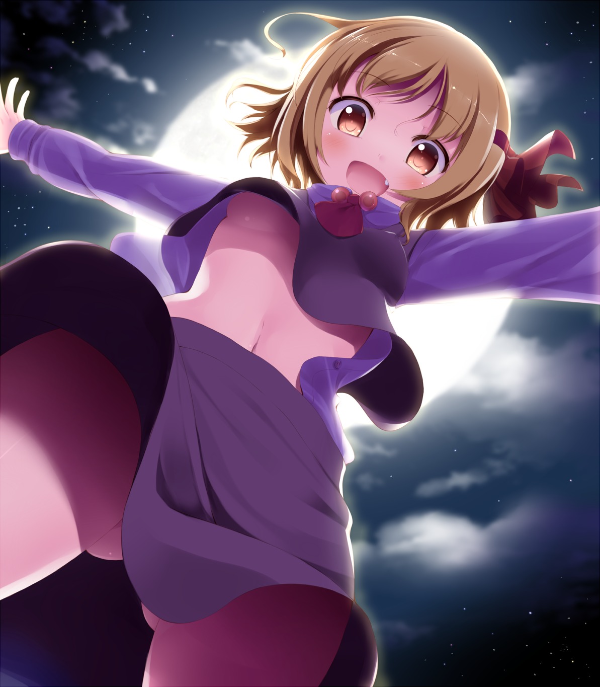 komone_ushio no_bra rumia touhou underboob