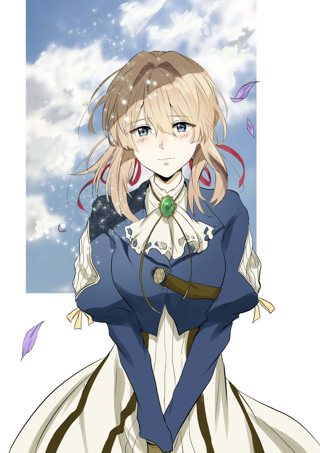 dress shosudo violet_evergarden violet_evergarden_(character)