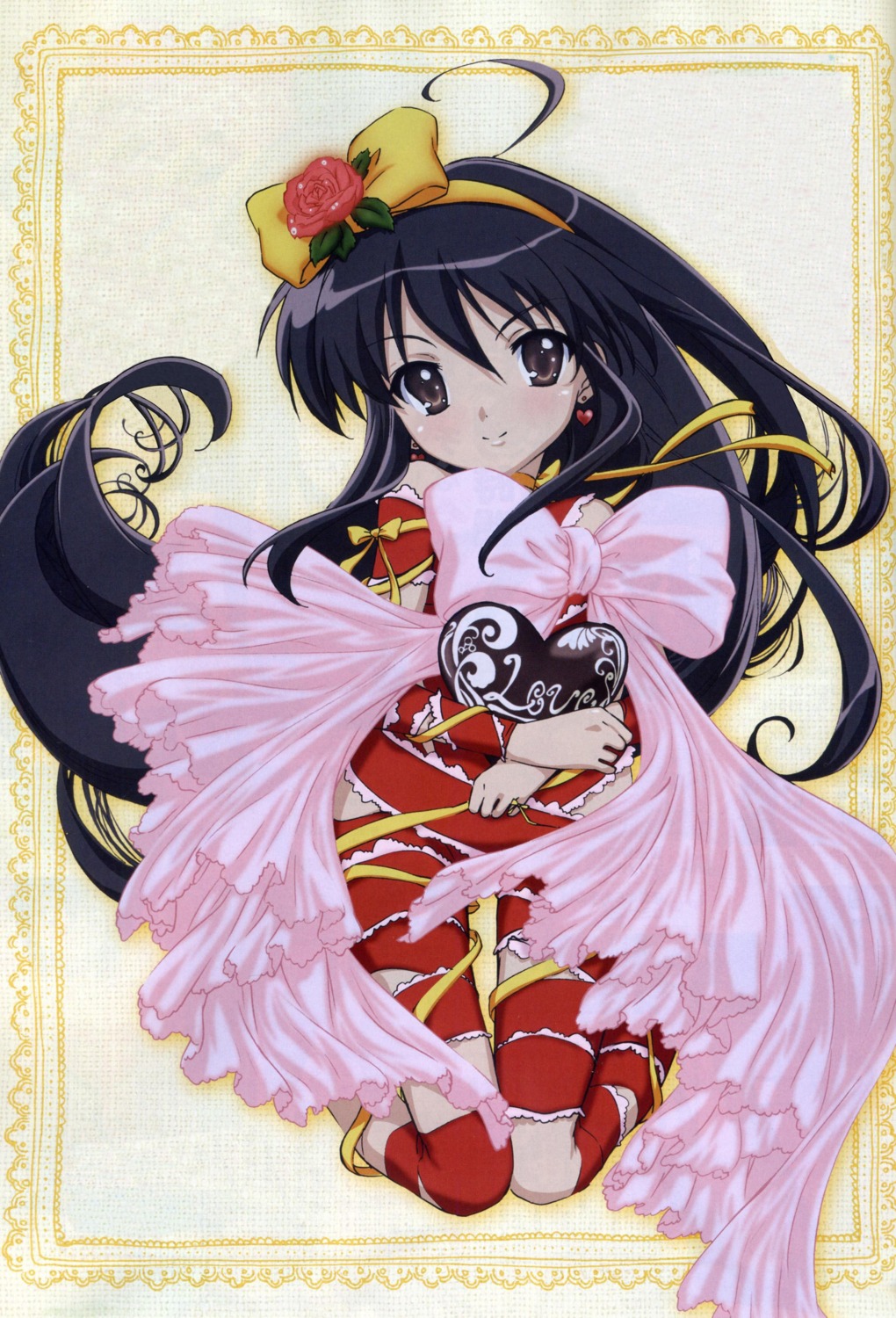 aizawa_sumie naked_ribbon shakugan_no_shana shana valentine