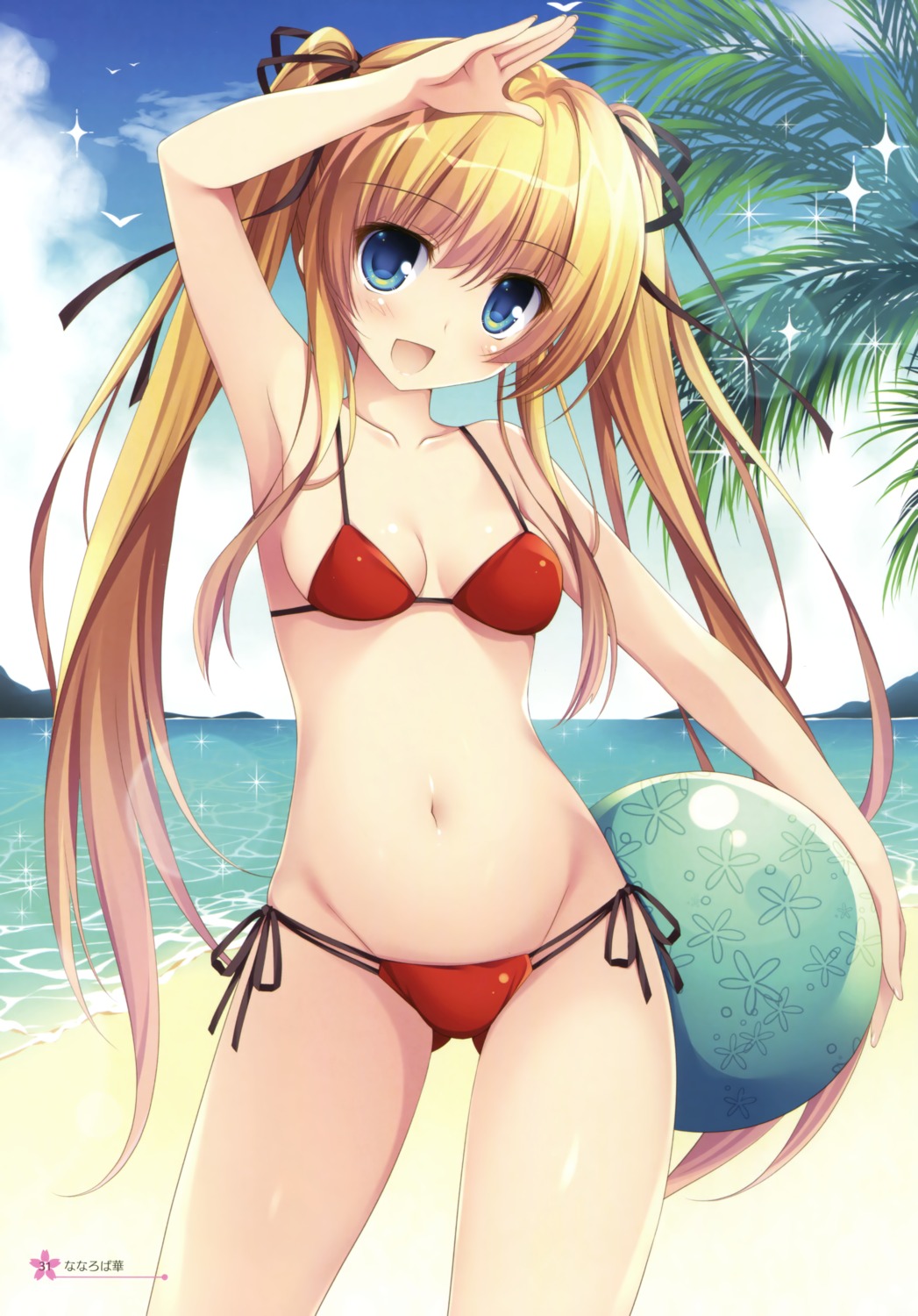 bikini cleavage nanaroba_hana saenai_heroine_no_sodatekata saenai_heroine_no_sodatekata_flat sawamura_spencer_eriri swimsuits