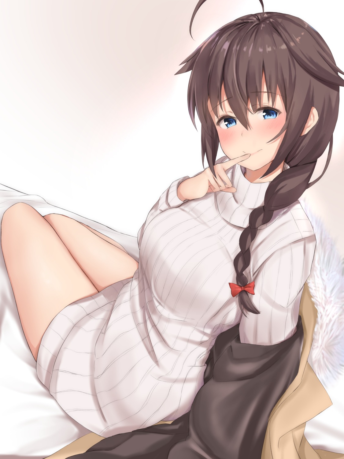 kantai_collection maosame shigure_(kancolle) sweater